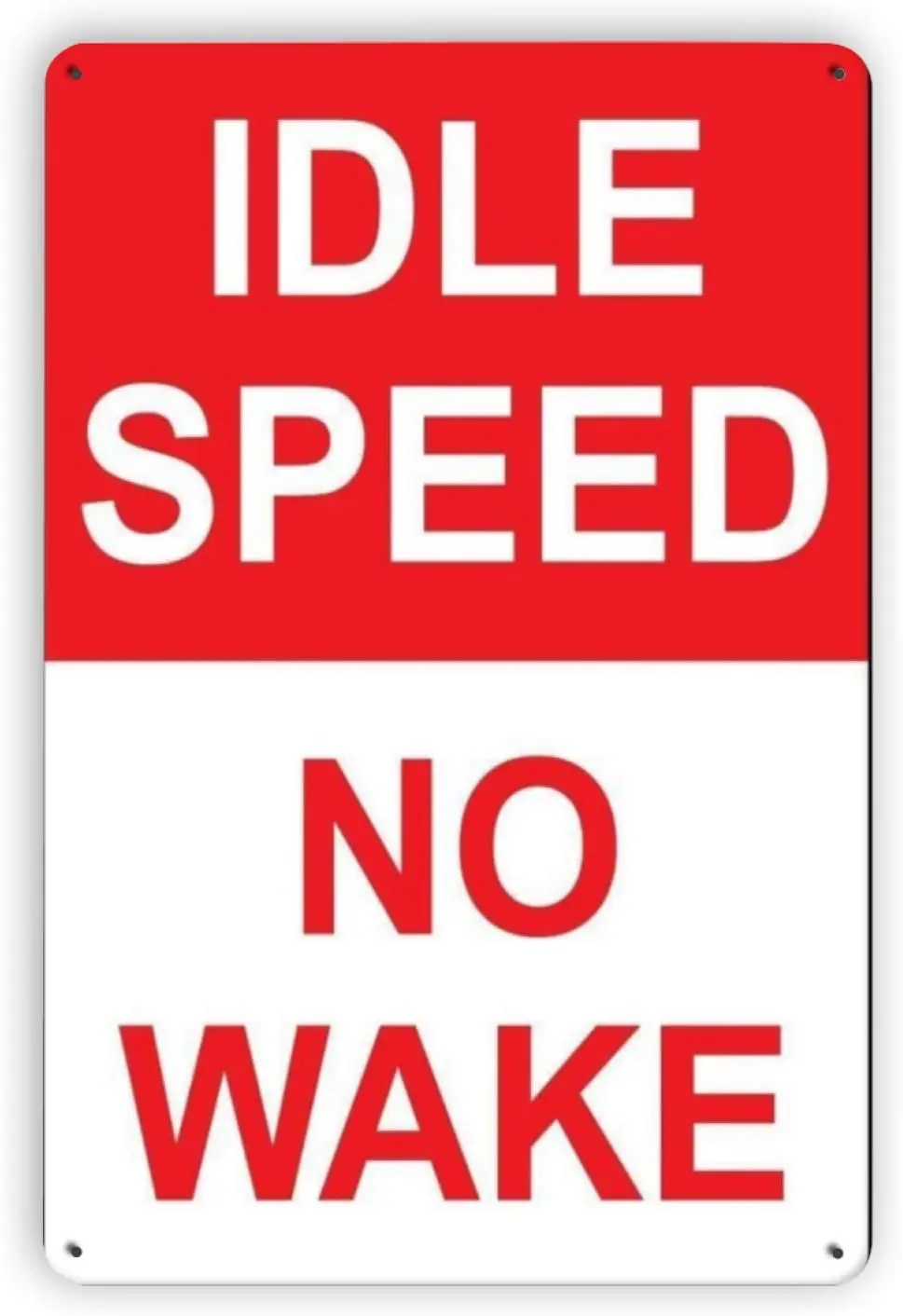 Ovonetune Vintage Metal Tin Signs, Idle Speed No Wake Retro Art Tin Sign Decorations Plaque fo Bars Club Cafe Home Kitchen
Ovonetune Vintage Metal Tin Signs, Idle Speed No Wake Retro Art Tin Sign Decorations Plaque fo Bars Club Cafe Home Kitchen