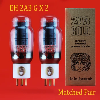 New 2pcs Electro Harmonix EH 2A3 Gold Vacuum Tube accessories Repalce Psvane Mullard JJ shuguang 2A3C/2A3B
New 2pcs Electro Harmonix EH 2A3 Gold Vacuum Tube accessories Repalce Psvane Mullard JJ shuguang 2A3C/2A3B