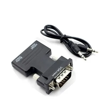 2019 NEW Female HDMI To Male VGA Converter with Audio Adapter Support 1080P Signal Output for Multimedia
2019 NEW Female HDMI To Male VGA Converter with Audio Adapter Support 1080P Signal Output for Multimedia