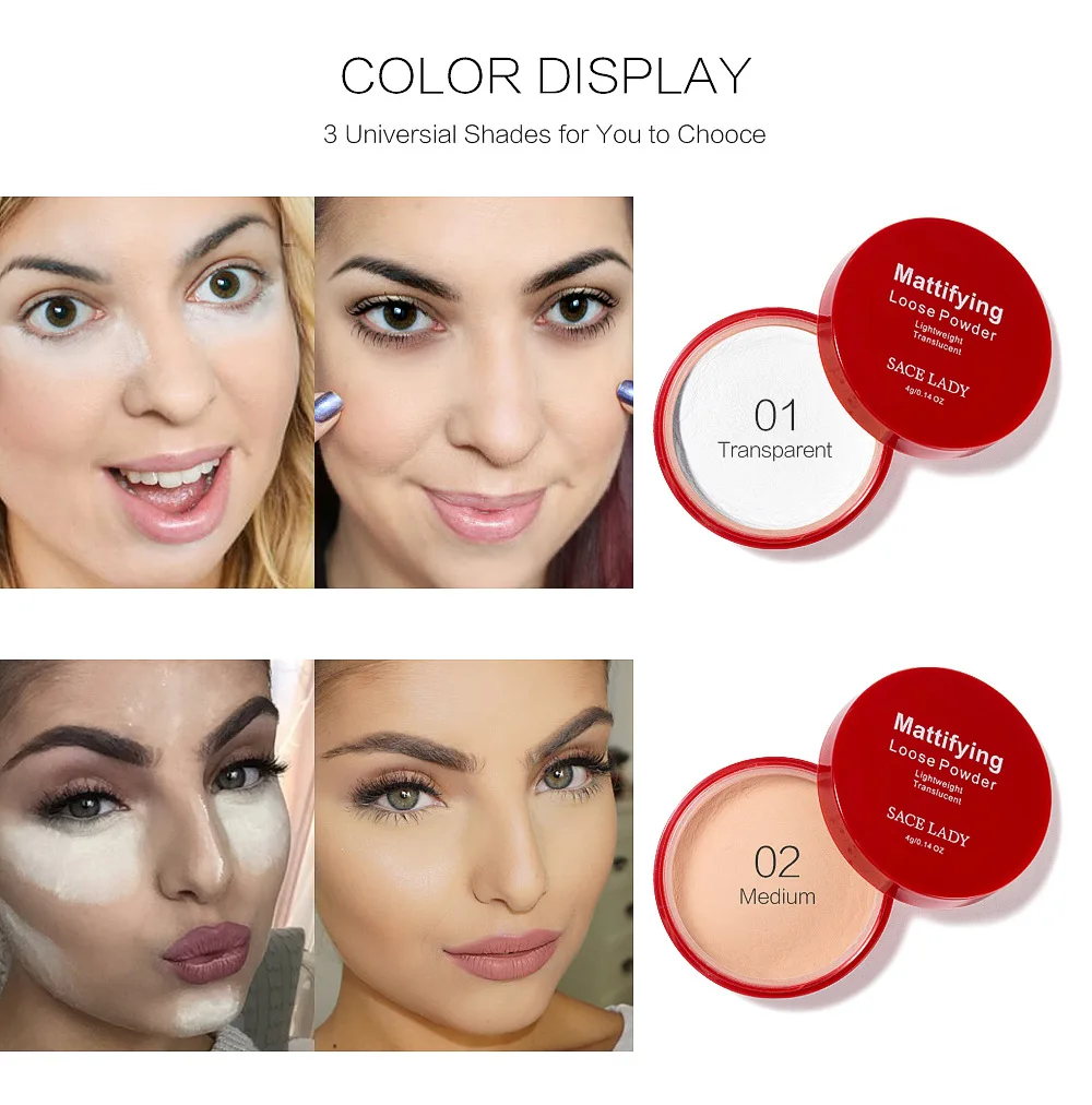 New 3 Colors Smooth Loose Powder Makeup Transparent Finishing Powder Waterproof Cosmetic Puff for Face Finish Setting TSLM1
New 3 Colors Smooth Loose Powder Makeup Transparent Finishing Powder Waterproof Cosmetic Puff for Face Finish Setting TSLM1