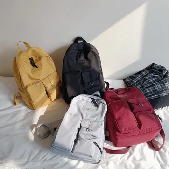 SHUJIN Female Middle School Student Bag 2020 New Korean Canvas Tote Women's Waterproof Shoulder Bag Outdoor Backpack
SHUJIN Female Middle School Student Bag 2020 New Korean Canvas Tote Women's Waterproof Shoulder Bag Outdoor Backpack