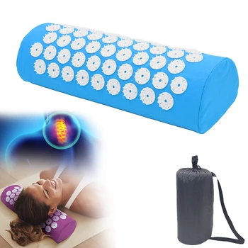 Massager Cushion Massage Yoga Mat Acupressure Relieve Stress Back Body Pain Spike Mat Acupuncture Massage Yoga Mat with Pillow
Massager Cushion Massage Yoga Mat Acupressure Relieve Stress Back Body Pain Spike Mat Acupuncture Massage Yoga Mat with Pillow