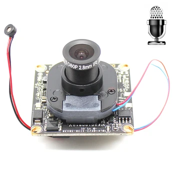 H.265 HD IP Camera Module Board with microphone Audio Lens 2.8-12mm 1080P 1920*1080 Network ONVIF CMS XMEYE P2P
H.265 HD IP Camera Module Board with microphone Audio Lens 2.8-12mm 1080P 1920*1080 Network ONVIF CMS XMEYE P2P