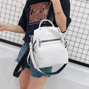 Women Backpack Female 2018 New Shoulder Bag Multi-purpose Casual Fashion Ladies Small Backpack Travel Bag For Girls Backpack
Women Backpack Female 2018 New Shoulder Bag Multi-purpose Casual Fashion Ladies Small Backpack Travel Bag For Girls Backpack