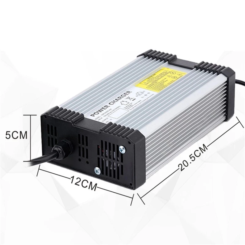 63V 6A Lithium Battery Charger for 55.5V Li-ion Polymer Scooter Electric Bicycle with CE ROHS
63V 6A Lithium Battery Charger for 55.5V Li-ion Polymer Scooter Electric Bicycle with CE ROHS