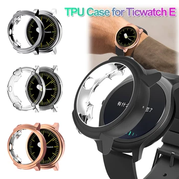 Soft Plating TPU Case Protective Cover Bumper Ultra Thin Watch Cover Protector Shell Watch Case Frame for Ticwatch E Smart Watch
Soft Plating TPU Case Protective Cover Bumper Ultra Thin Watch Cover Protector Shell Watch Case Frame for Ticwatch E Smart Watch
