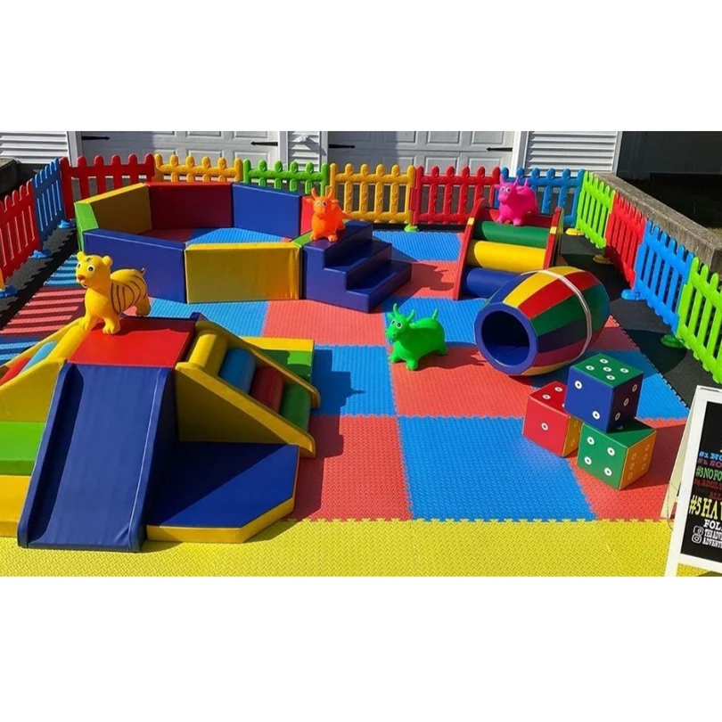 YLWCNN Customized Soft Play Set Amusement Playground Toys PU Foam Ball Pool Fence Slide Kids Play Park
YLWCNN Customized Soft Play Set Amusement Playground Toys PU Foam Ball Pool Fence Slide Kids Play Park