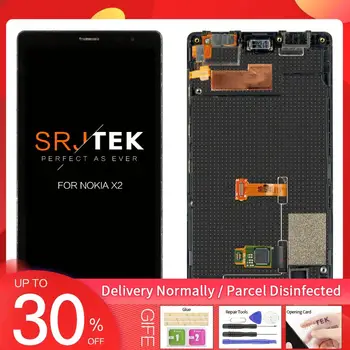 Srjtek Original 4.3" 800x480 IPS LCD For Nokia X2 Dual SIM LCD Touch Screen RM-1013 X2DS Digitizer with Frame Replacement Parts
Srjtek Original 4.3" 800x480 IPS LCD For Nokia X2 Dual SIM LCD Touch Screen RM-1013 X2DS Digitizer with Frame Replacement Parts