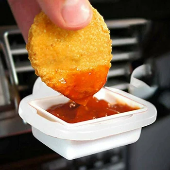 Vent In Car Cup Saucem Dip In-car Sauce Holder Rotating Mount New Universal Clip for Ketchup Dipping Sauces Franchise
Vent In Car Cup Saucem Dip In-car Sauce Holder Rotating Mount New Universal Clip for Ketchup Dipping Sauces Franchise