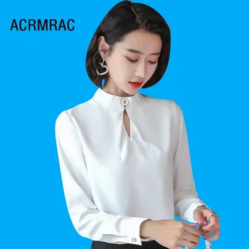 Women shirt Slim autumn winter Solid color Long sleeve OL Formal Blouses & Shirts Women 6539
Women shirt Slim autumn winter Solid color Long sleeve OL Formal Blouses & Shirts Women 6539