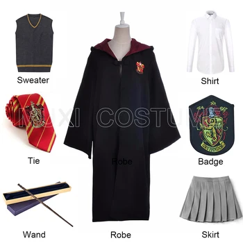 Gryffindor Uniform Hermione Granger Cosplay Costume Kids Adult Version Halloween Party New Gift for Harris Costume
Gryffindor Uniform Hermione Granger Cosplay Costume Kids Adult Version Halloween Party New Gift for Harris Costume