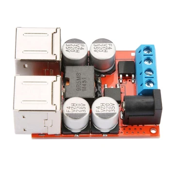 DC-DC Vehicle Charging Module 8V-35V 5V 8A Power Supply Depressurization Module 4 Port USB Output Mobile Charger
DC-DC Vehicle Charging Module 8V-35V 5V 8A Power Supply Depressurization Module 4 Port USB Output Mobile Charger