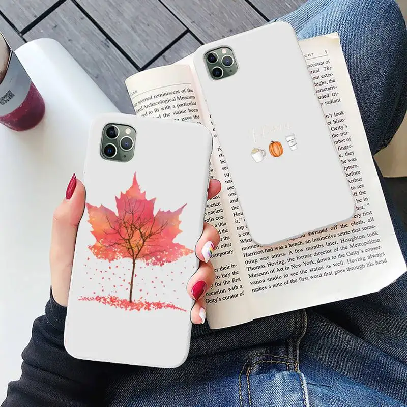Pumpkin happy autumn fall leaves Phone Case Candy Color for iPhone 6 7 8 11 12 s mini pro X XS XR MAX Plus
Pumpkin happy autumn fall leaves Phone Case Candy Color for iPhone 6 7 8 11 12 s mini pro X XS XR MAX Plus