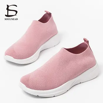 Women's Flat Casual Running Shoes Stretch Knit Single Shoes Spring Fashion Breathable Soft Bottom Wild Flying Woven Woman Shoes
Women's Flat Casual Running Shoes Stretch Knit Single Shoes Spring Fashion Breathable Soft Bottom Wild Flying Woven Woman Shoes