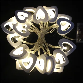Warm White 1 Meter 10 LED Garland Wood Love Heart String Light Room Decor String Lamp Wedding Holiday Fairy Lights Novelty Lamp
Warm White 1 Meter 10 LED Garland Wood Love Heart String Light Room Decor String Lamp Wedding Holiday Fairy Lights Novelty Lamp
