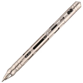 EDC Titanium Alloy Automatic Tactical Two Usage Pen Pencil Outdoor Camping Multi-functional Gear EDC Pocket Tools
EDC Titanium Alloy Automatic Tactical Two Usage Pen Pencil Outdoor Camping Multi-functional Gear EDC Pocket Tools