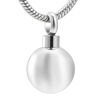 Memory Ashes Keepsake Jewelry Urn,Funnel Included Mini Round Ball Stainless Steel Cremation Pendand Necklace 
Memory Ashes Keepsake Jewelry Urn,Funnel Included Mini Round Ball Stainless Steel Cremation Pendand Necklace