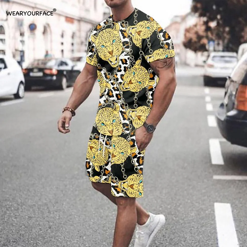 Golden Leopard Eagle 3D All Over Printed T Shirts Shorts Sets Tracksuits Casual Sports Beach Streetwear Vocation Men Clothes
Golden Leopard Eagle 3D All Over Printed T Shirts Shorts Sets Tracksuits Casual Sports Beach Streetwear Vocation Men Clothes