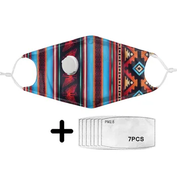 Retro African Stripes Pattern Face Mouth Mask with Breathing Valve Woman Reusable Facial PM2.5 Mask for Family Outdoor Protect
Retro African Stripes Pattern Face Mouth Mask with Breathing Valve Woman Reusable Facial PM2.5 Mask for Family Outdoor Protect