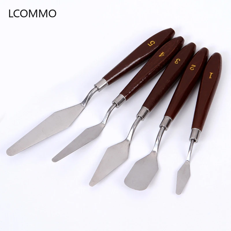 5Pcs/set Professional Stainless Steel Palette Scraper Artist Gouache Tool Spatula for Oil Painting Art Painting Tool Blade
5Pcs/set Professional Stainless Steel Palette Scraper Artist Gouache Tool Spatula for Oil Painting Art Painting Tool Blade