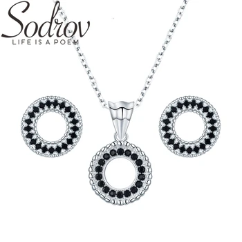 SODROV Vintage 925 Sterling Silver Jewelry Sets Engagement Women's Necklace Pendant Earrings Set Z001
SODROV Vintage 925 Sterling Silver Jewelry Sets Engagement Women's Necklace Pendant Earrings Set Z001
