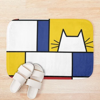 Piet Mondrian Art Cat Geometric Simple Polychromatic Design Bath Mat Bathroom Bath Mat Set Mirrofiber Cartoon Bath Rug Set
Piet Mondrian Art Cat Geometric Simple Polychromatic Design Bath Mat Bathroom Bath Mat Set Mirrofiber Cartoon Bath Rug Set