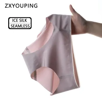 Mulberry Silk Antibacterial Panties Women Sexy Seamless Briefs Ultra Thin Soft Underwear Ice Silk Breathable Lingerie M-XL Solid
Mulberry Silk Antibacterial Panties Women Sexy Seamless Briefs Ultra Thin Soft Underwear Ice Silk Breathable Lingerie M-XL Solid