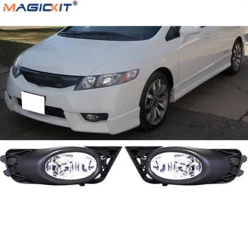MagicKit Pair Fog Light Bumper H11 Bulb Lamp OE Replace For 2009-2011 Honda Civic 4Door
MagicKit Pair Fog Light Bumper H11 Bulb Lamp OE Replace For 2009-2011 Honda Civic 4Door