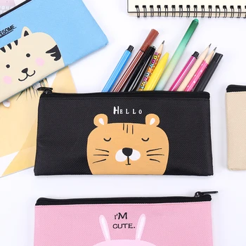 1 PC Kawaii Cartoon Animals Canvas Pencil Case School Stationery Pouch Child Learning Supplies Friend Gift
1 PC Kawaii Cartoon Animals Canvas Pencil Case School Stationery Pouch Child Learning Supplies Friend Gift