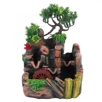 Rockery Fountain Simulation Resin Rockery Waterscape Water Fountain Home Office Desktop Spray Humid Home Decoration 2562#
Rockery Fountain Simulation Resin Rockery Waterscape Water Fountain Home Office Desktop Spray Humid Home Decoration 2562#