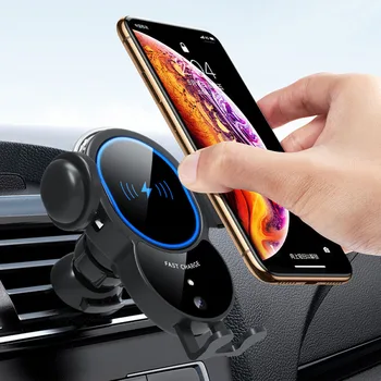 10W Car Wireless Charger Infrared Induction Triaxial Linkage Car Phone Bracket Silent Design Type-c Interface Holder 
10W Car Wireless Charger Infrared Induction Triaxial Linkage Car Phone Bracket Silent Design Type-c Interface Holder