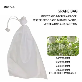 100Pcs Grape Protection Bags For Fruit Vegetable Grapes Mesh Bag Against Insect Pouch Waterproof Pest Control Anti-Bird Garden#9
100Pcs Grape Protection Bags For Fruit Vegetable Grapes Mesh Bag Against Insect Pouch Waterproof Pest Control Anti-Bird Garden#9