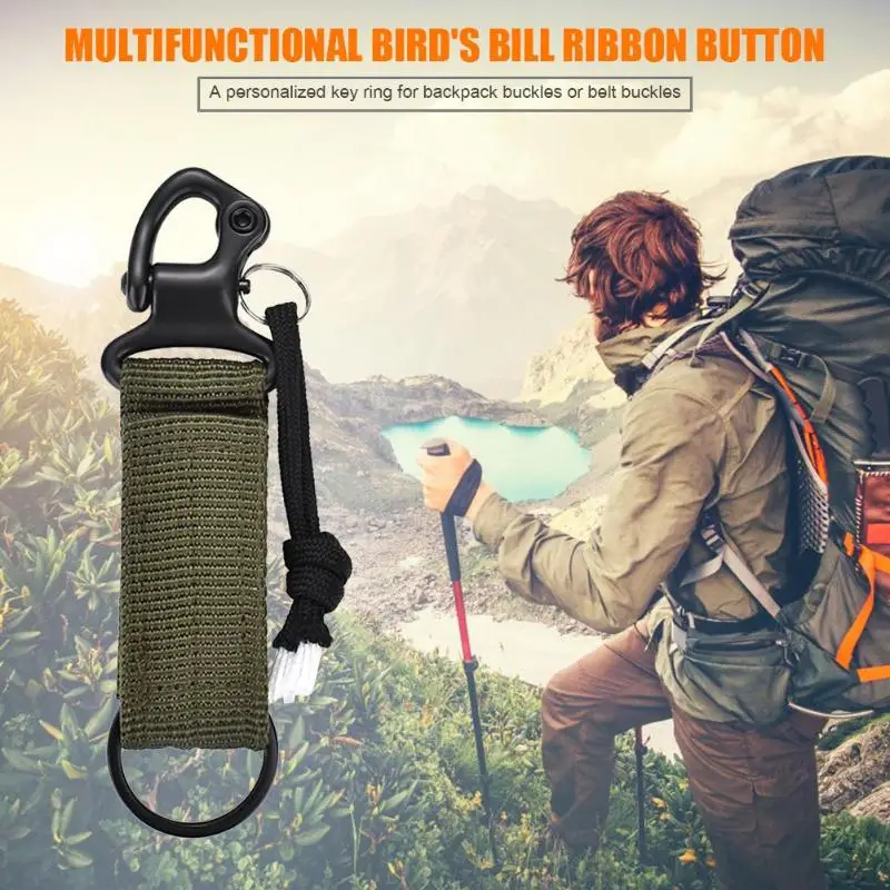 Durable Webbing Buckle Multi-function Outdoor Molle Key Ring Holder Camping Belt Clip Carabiner Webbing Strap Buckle
Durable Webbing Buckle Multi-function Outdoor Molle Key Ring Holder Camping Belt Clip Carabiner Webbing Strap Buckle