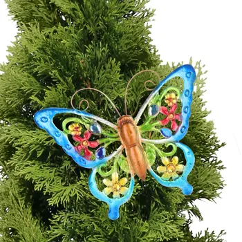 Durable Beautiful Painted Butterflies Decorative Wall Hanging Pendant Art Ornaments Cute Sculptures Home Items Garden Ornaments
Durable Beautiful Painted Butterflies Decorative Wall Hanging Pendant Art Ornaments Cute Sculptures Home Items Garden Ornaments