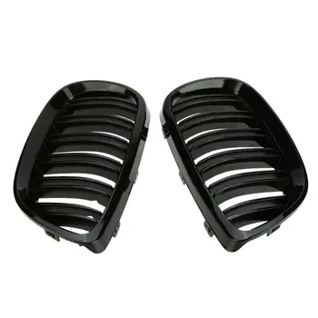 2PCS Front Bumper Kidney Grille Twin Fins Grill for B-MW 3 Series E92 E93 06-09 T8WF
2PCS Front Bumper Kidney Grille Twin Fins Grill for B-MW 3 Series E92 E93 06-09 T8WF