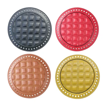 4pcs Hand-woven Bag Bottom Shaper Replacement Round Crossbody Bag Pad Knitting 
4pcs Hand-woven Bag Bottom Shaper Replacement Round Crossbody Bag Pad Knitting