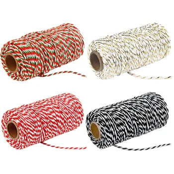 100 Yard/ Roll 2mm Strand Cotton Twine String Cord Rope String For DIY Crafts Handmade Quilting Christmas Gift Wrapping Packing
100 Yard/ Roll 2mm Strand Cotton Twine String Cord Rope String For DIY Crafts Handmade Quilting Christmas Gift Wrapping Packing