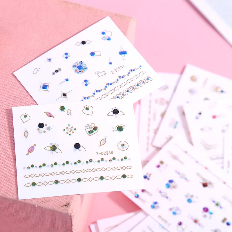 Rhinestone Nail Art Sticker Flower Cartoon Star Moon Letter Stickers Decals Fancy Pattern Design Watermark Slider Decoration
Rhinestone Nail Art Sticker Flower Cartoon Star Moon Letter Stickers Decals Fancy Pattern Design Watermark Slider Decoration