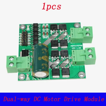 1pcs MOS Driven 12V 24V Dual-way DC Motor Drive Module 7A 160W 2CH Speed Controlling Board for RC DIY Model Support PWM
1pcs MOS Driven 12V 24V Dual-way DC Motor Drive Module 7A 160W 2CH Speed Controlling Board for RC DIY Model Support PWM