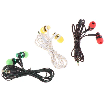 1Pcs Practical High Quality Wired Earphone Brand New Stereo In-Ear 3.5mm Nylon Weave Cable Earphone Headset
1Pcs Practical High Quality Wired Earphone Brand New Stereo In-Ear 3.5mm Nylon Weave Cable Earphone Headset