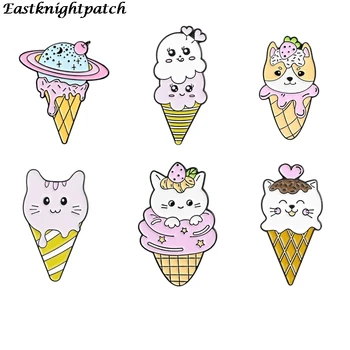 12pcs/lot E2284 Cartoon Ice Cream Enamel Pins Cat Dog Badge On Backpack Brooch Pins For Clothes Animals Broches For Schoolbag
12pcs/lot E2284 Cartoon Ice Cream Enamel Pins Cat Dog Badge On Backpack Brooch Pins For Clothes Animals Broches For Schoolbag