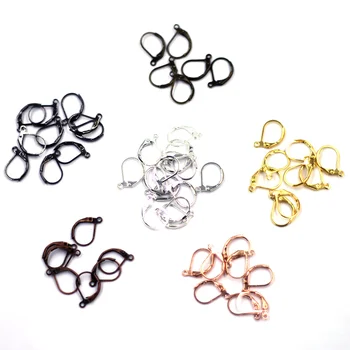 French Lever Earring Hooks Wire Settings Base Hoops Earrings Silver Rose Gold Bronze Color For DIY Jewelry Making Supplies
French Lever Earring Hooks Wire Settings Base Hoops Earrings Silver Rose Gold Bronze Color For DIY Jewelry Making Supplies