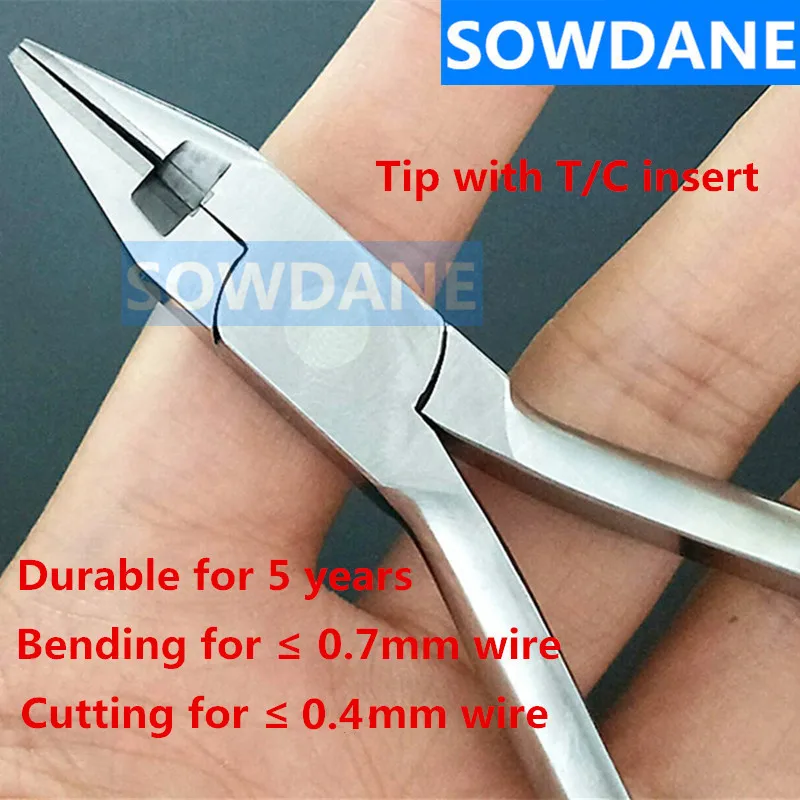 Bird Beak Loop Wire Bending plier with TC Cutter Cutting Plier(Bend Max 0.7mm Wire, Cut max 0.4mm Wire) Lab Laboratory Tool
Bird Beak Loop Wire Bending plier with TC Cutter Cutting Plier(Bend Max 0.7mm Wire, Cut max 0.4mm Wire) Lab Laboratory Tool