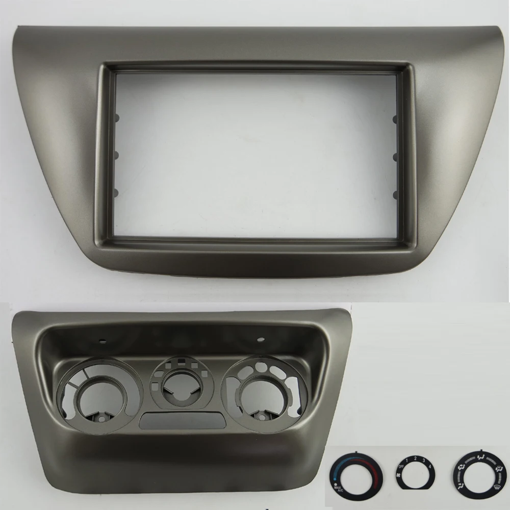 Двойной Дин Facia для двойного Дина Fascia Для Mitsubishi Lancer IX 2000-2010 радио DVD стерео панель