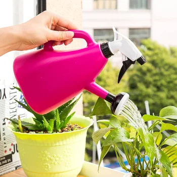 2 in 1 Plastic Watering Can Indoor Garden Plants Pressure Spray Water Kettle MSU88
2 in 1 Plastic Watering Can Indoor Garden Plants Pressure Spray Water Kettle MSU88