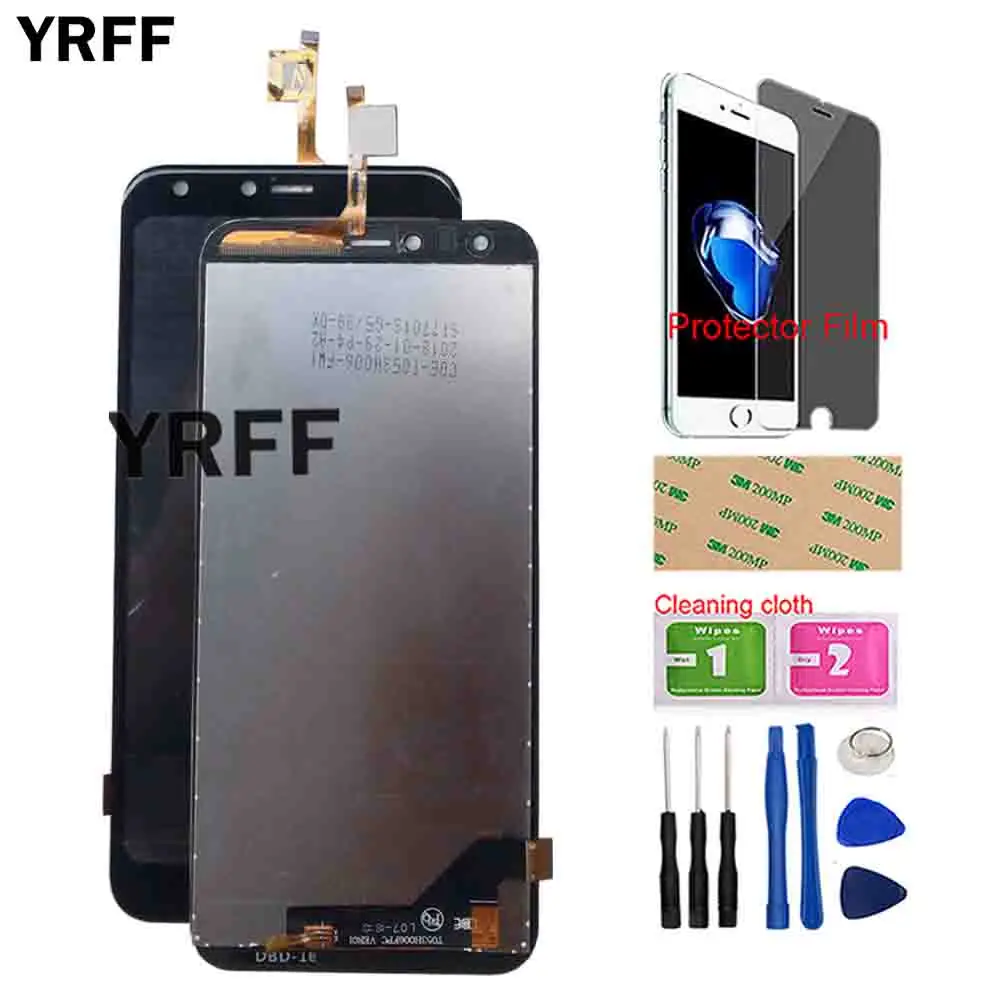 LCD Display For Doogee X53 LCD Display Touch Screen TouchScreen Digitizer Panel Front Glass Perfect Repair Tools Protector Film
LCD Display For Doogee X53 LCD Display Touch Screen TouchScreen Digitizer Panel Front Glass Perfect Repair Tools Protector Film