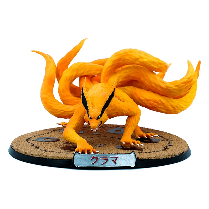 Статуя Наруто Kurama Kyuubi Kitsune 15 см чакра Узумаки сценарий действия из ПВХ