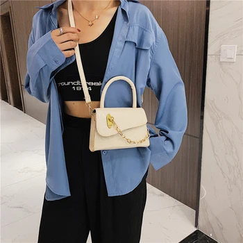 Durable Shoulder Tote Bag Portable Classic Texture Creative Design Chic Women Chain Portable PU Leather Mini Handbag
Durable Shoulder Tote Bag Portable Classic Texture Creative Design Chic Women Chain Portable PU Leather Mini Handbag