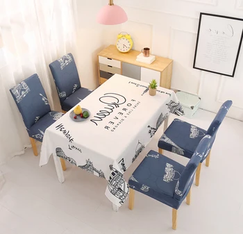Table Cloth Rectangular for 4 Seater Linen Tablecloth with Embroidery Weddings and Events Table Decoration Household Items