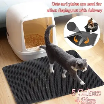 Double-Layer Waterproof Pet Cat Litter Mat Portable EVA Waterproof Cats Mat Supplies Trapper Pad Smooth Surface Breathable Holes
Double-Layer Waterproof Pet Cat Litter Mat Portable EVA Waterproof Cats Mat Supplies Trapper Pad Smooth Surface Breathable Holes
